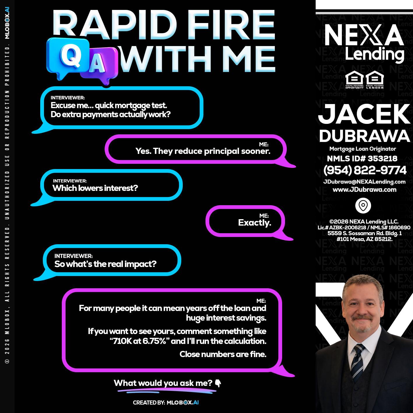 RAPID QA - Jacek Dubrawa -Senior Loan Officer