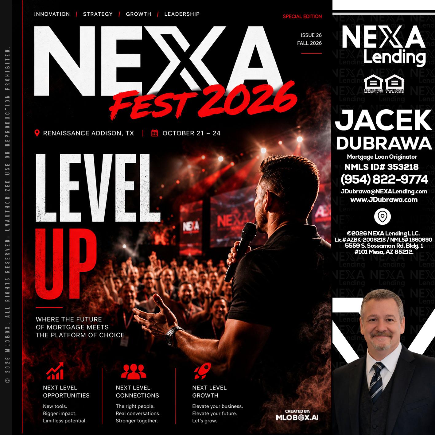 NEXA FEST 2026 - Jacek Dubrawa -Senior Loan Officer