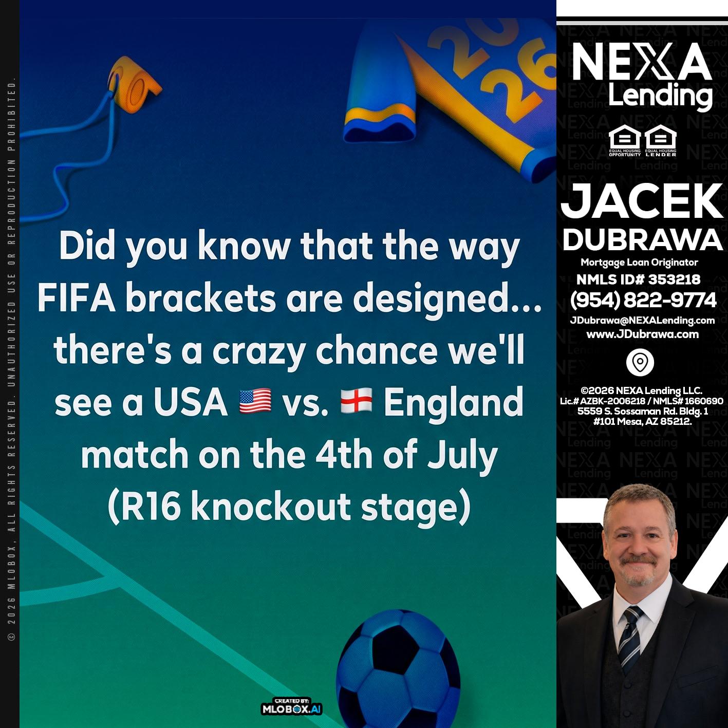 did you know? - Jacek Dubrawa -Senior Loan Officer