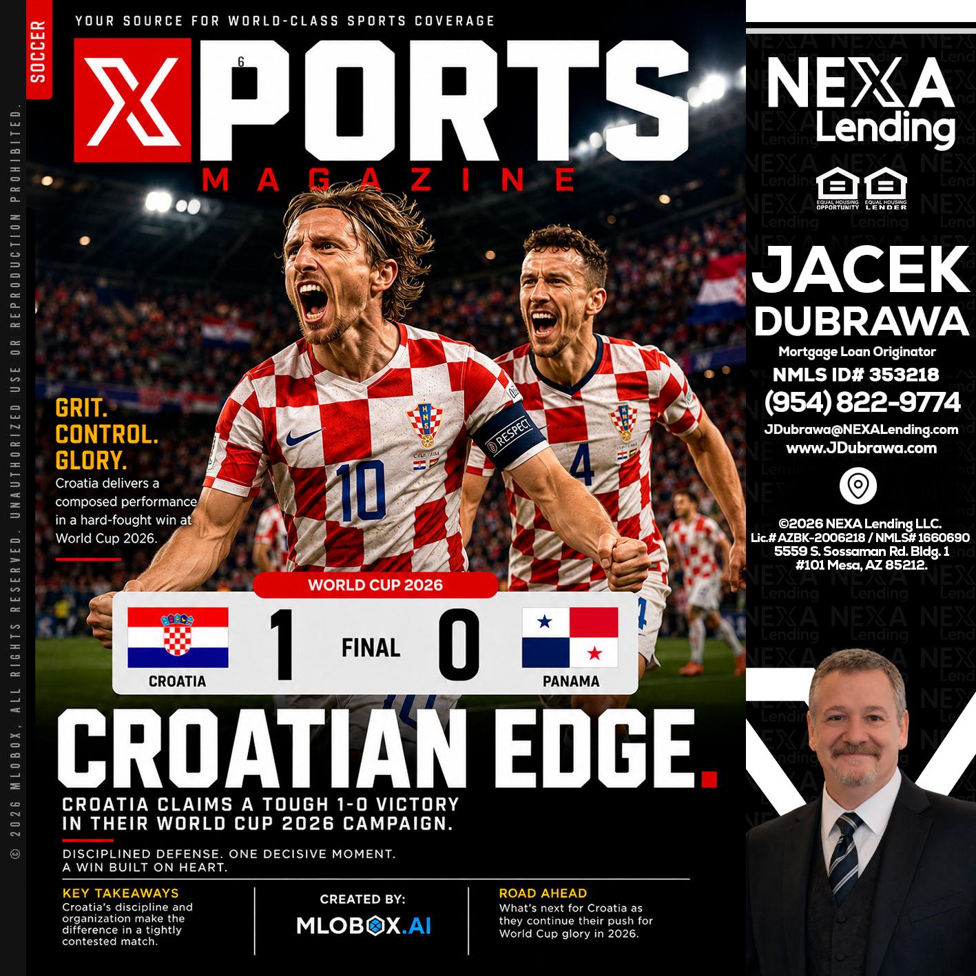 CROATIA 1-0 PANAMA - Jacek Dubrawa -Senior Loan Officer