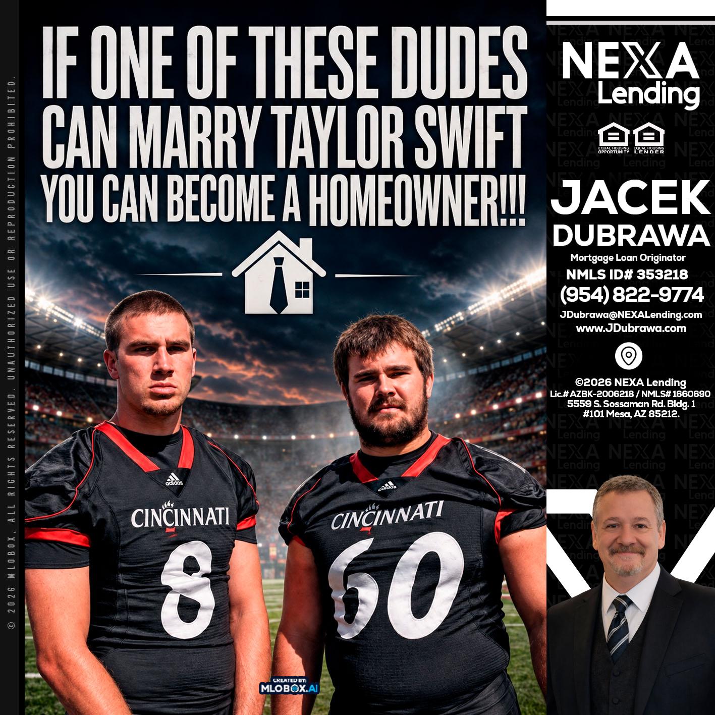 if one of these - Jacek Dubrawa -Senior Loan Officer